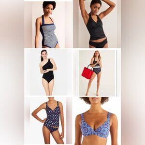 Lot New Boden swimsuits tankini bikini Sz 6